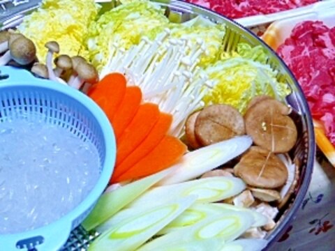 野菜のお出汁で美味しい“しゃぶしゃぶ”